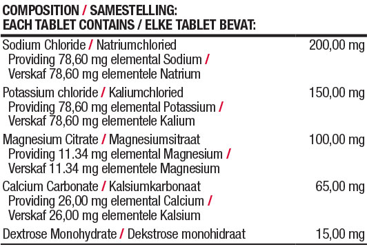 Biogen Salt Tablets Nutri-table - 30s