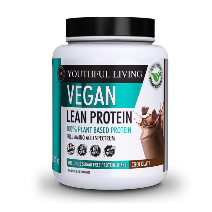 Youthful Living Lean Vegan Protein Chocolate - 1kg