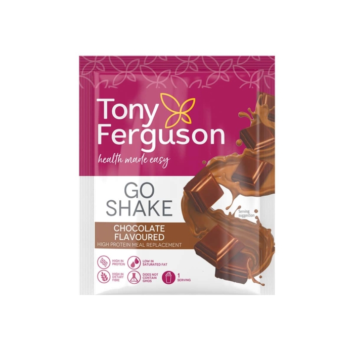 Tony Ferguson GO Shake Chocolate Sample Sachet - 35g