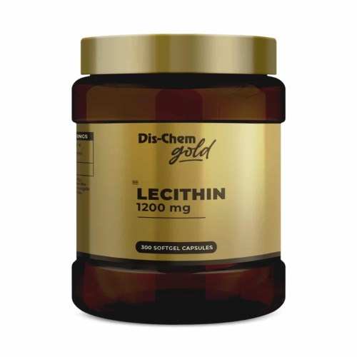 Dis-Chem Gold Lecithin 1200mg - 300 Softgel Caps