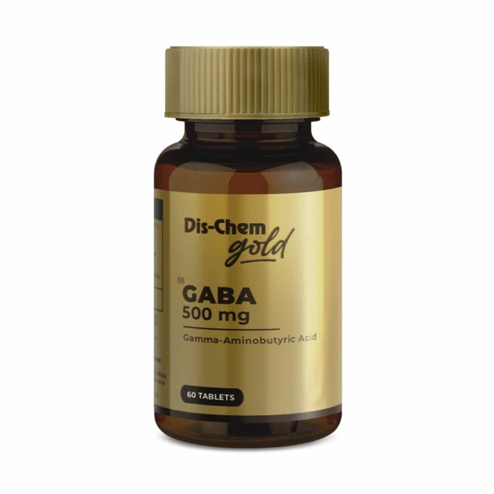 Dis-Chem Gold GABA 500mg - 60 Tabs