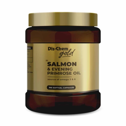 Dis-Chem Gold Salmon and Evening Primrose Oil - 365 Softgel Caps