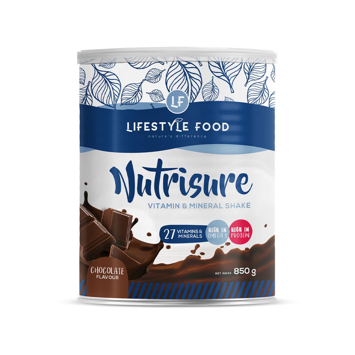 Lifestyle Food Nutrisure Shake Chocolate - 850g