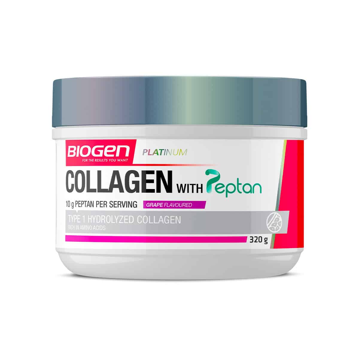 Biogen Peptan Collagen Powder Grape - 320g
