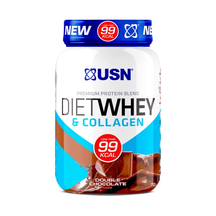 USN Diet Whey & Collagen Double Chocolate - 700g