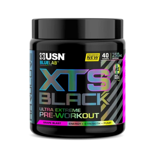 USN XTS Black Pre-Workout Grape Blast - 310g