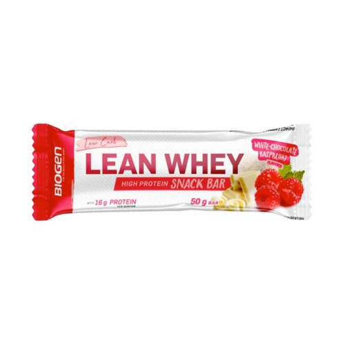 Lean Whey Protein Bar White Chocolate Raspberry - 50g