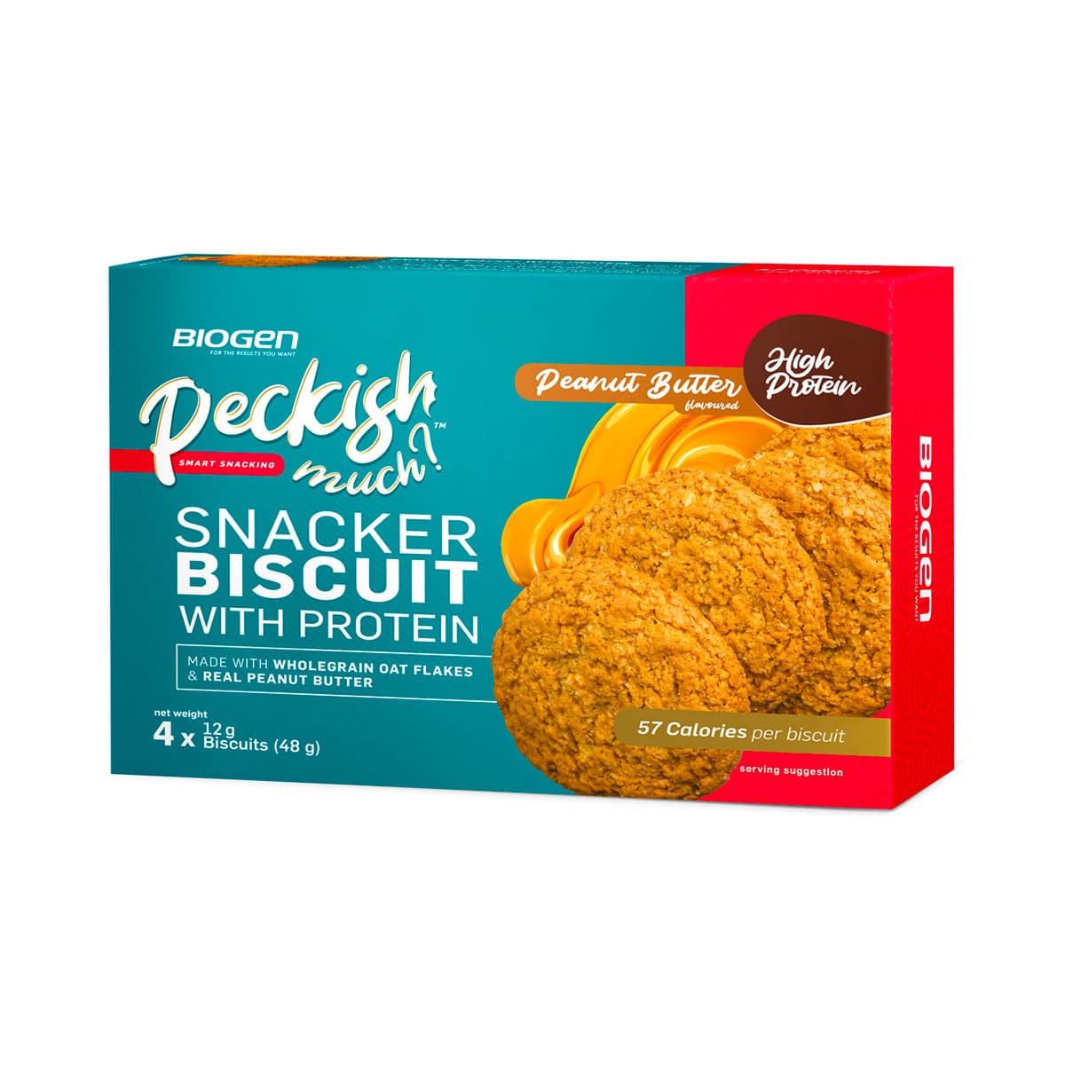 Biogen Snacker Biscuit with Protein - 48g