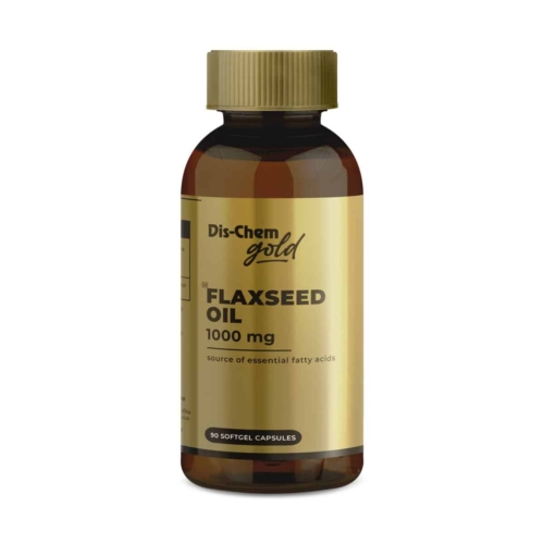 Dis-Chem Gold Flaxseed Oil 1000mg - 90 Softgel Caps