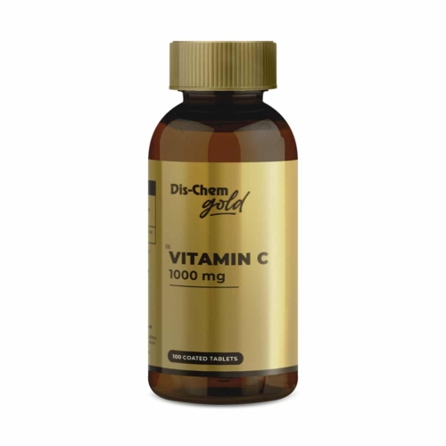 Dis-Chem Gold Vitamin C 1000mg - 100 Coated Tabs