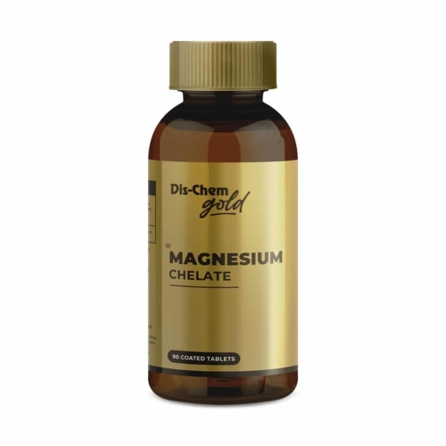 Dis-Chem Gold Magnesium Chelate - 90 Coated Tabs