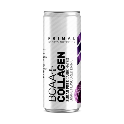 Primal BCAA + Collagen Carbonated Flavoured Drink Grape - 300ml