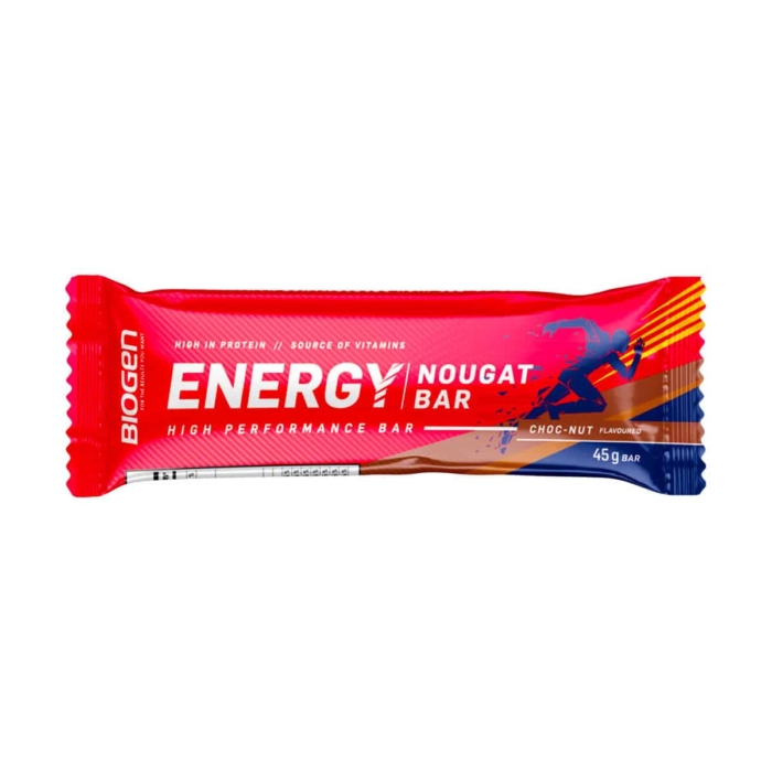 Biogen Energy Nougat Bar Choc Nut - 45g