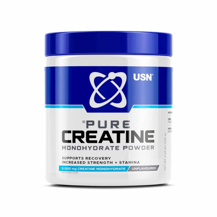 USN Pure Creatine Monohydrate Powder Unflavoured - 200g