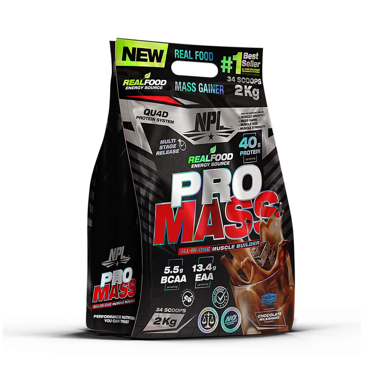 NPL Pro Mass Chocolate - 2kg