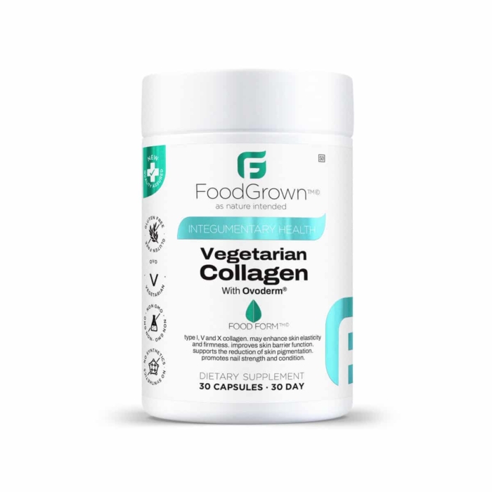 Food Grown Vegetarian Collagen - 30 Vegecaps