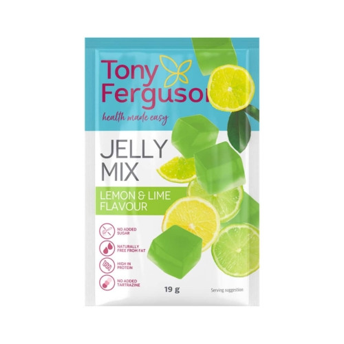 Tony Ferguson Diet Jelly Mix Lemon & Lime - 19g