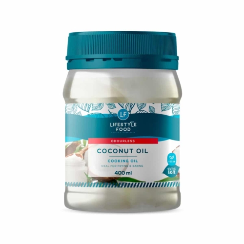 Lifestyle Food Odourless Coconut Oil - 400ml