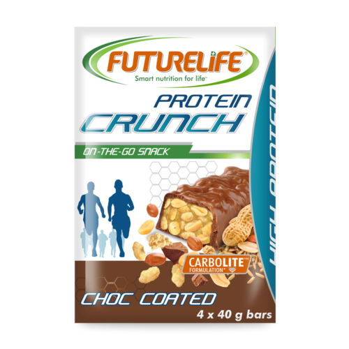 Future Life Crunch Protein Bar 4 pack Chocolate Coated - 40g