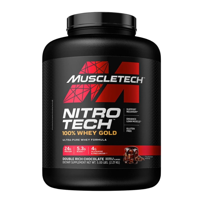 Muscletech Nitro Tech 100% Whey Gold Chocolate - 2.27kg