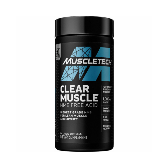 MuscleTech Clear Muscle - 84 Softgel Capsules