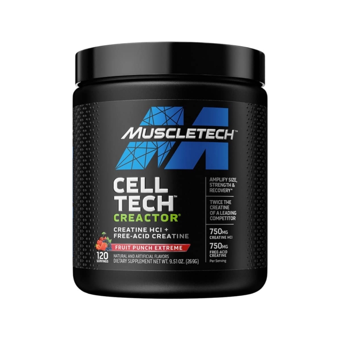 Muscletech Cell Tech Creactor Fruit Punch Extreme - 270g