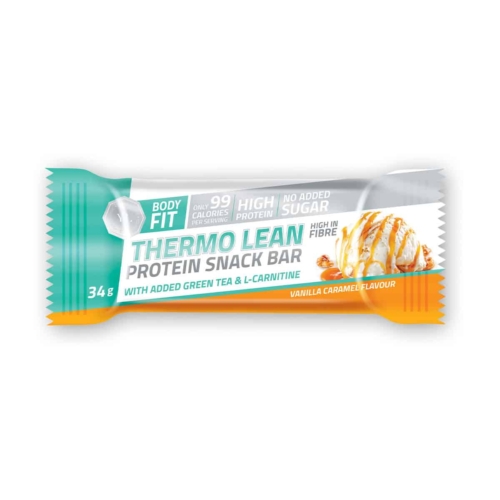 Body Fit Thermo Lean Protein Snack Bar Vanilla Caramel - 34g