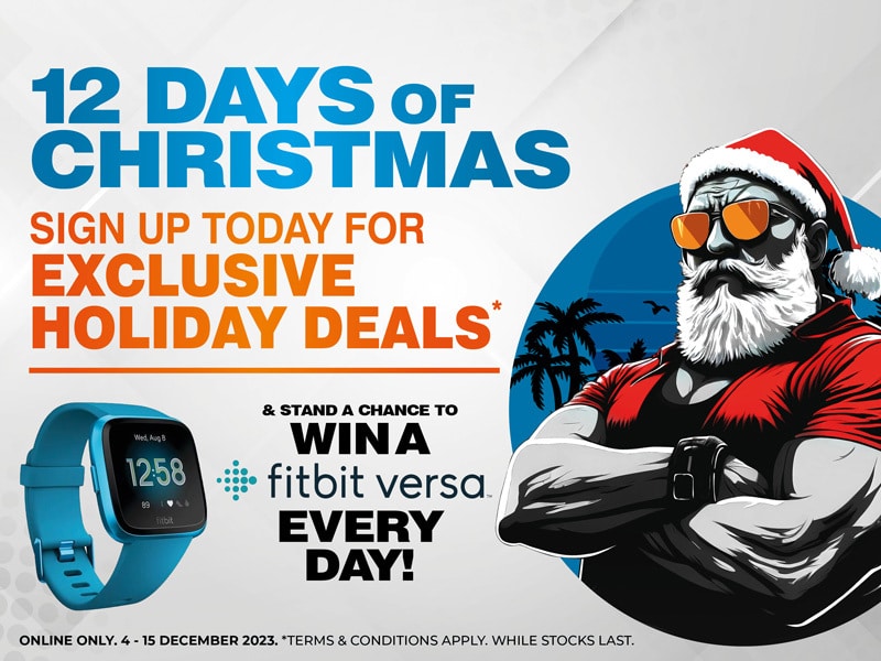 12 Days of Christmas - Sign Up For Exclusive Deals Mobile